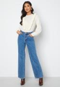 VERO MODA Kithy HR Loose Straight Jeans Medium Blue Denim 25/32