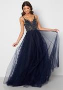 Christian Koehlert Tulle Evening Dress Twilight Blue 36