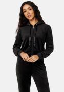 BUBBLEROOM Willow soft velour jacket Black 4XL