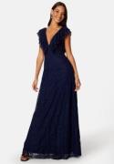 Bubbleroom Occasion Yveine Lace Gown Dark blue 44