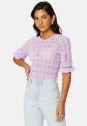 Happy Holly Padma lace top Lilac 32/34