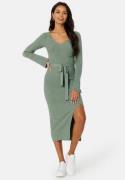 BUBBLEROOM Nadine Knitted Dress Green XL