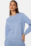 GANT Reg Tonal Shield Sweater Blue Water S