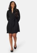 VILA Vipandy L/S short dress Black Beauty 40