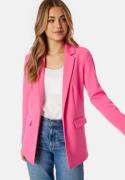 Pieces Bossy LS Loose Blazer Hot Pink XS