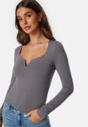 BUBBLEROOM Rudina Top Grey L