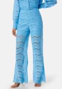 YAS Yaslarisso HW Lace Pants Blue L