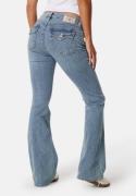 True Religion Becca Mid Rise Bootcut Flap Peak Spot 26