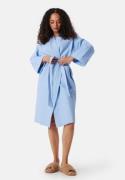 BUBBLEROOM Bonnie Cotton Waffle Robe Light blue XXS/XS