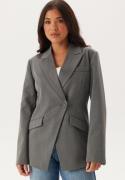 BUBBLEROOM Single Button Blazer Dark grey 40