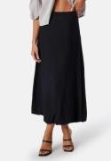 BUBBLEROOM Bubble Hem Midi Skirt Black S