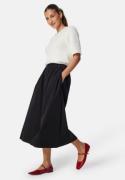 BUBBLEROOM Pocket Midi Skirt  Black M