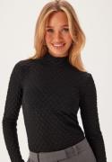 SELECTED FEMME Slftimmi Ls High Neck Structur Black M