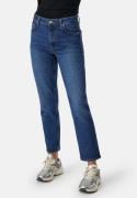 GANT Straight Cropped Jeans Dark Blue Broken In 30