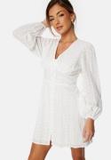 Bubbleroom Occasion Broderie Anglaise Short Dress White S