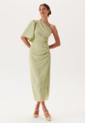 Bubbleroom Occasion One Shoulder Dress Light green 42