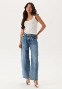 ONLY Onlgianna Mw Straight Dnm Medium Blue Denim 26/32