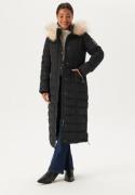 Chiara Forthi Champoluc Down Maxi Coat Black/Beige 38