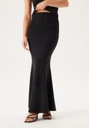 BUBBLEROOM Mermaid Maxi Skirt Black XS