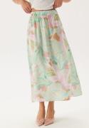 VERO MODA Vmjosie 7/8 Skirt Birds Egg Green Aop:myra L