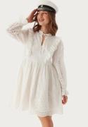 YAS Yasluma Ls Dress Star White 40