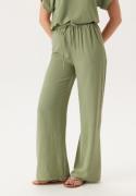 VILA Vijosa Hw Wide Pants - Noos Oil Green 44