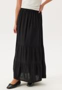 Happy Holly Linen Maxi Skirt Black 40/42