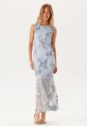 YAS Yasfloree Sl Long Dress Halogen Blue M