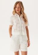 VERO MODA Vmhay New Ss Shirt Snow White XL