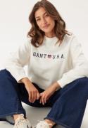 GANT Shield Usa C-neck Sweat EGGSHELL S