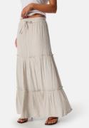 VILA Vimesa High Waist long skirt Feather Gray 34
