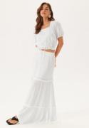 VILA Vimesa High Waist long skirt Cloud Dancer 36