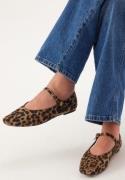BUBBLEROOM Leo Ballerina Leopard/Brown 38