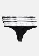 Calvin Klein 5 pack Thong (Low-Rise) BLACK/BLACK/BLACK/BLACK/BLACK M