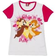 Lyhythihainen t-paita Disney  WD26120-FUCSIA  8 vuotta