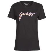 Lyhythihainen t-paita Guess  SS SUNSET GRADIENT LOGO  EU XS