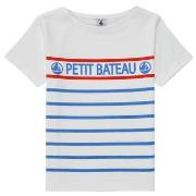 Lyhythihainen t-paita Petit Bateau  BLEU  10 vuotta