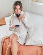 Paitapusero / Kauluspaita Céleste  LIZY  FR 38