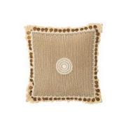 Tyynyt J-line  COUSSIN PIECES IBIZ CO BLA/BEI (46x46x4.5cm)  Yksi Koko