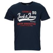 Lyhythihainen t-paita Jack & Jones  JJELOGO TEE SS O-NECK 2 COL  EU S