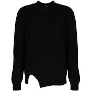 Neulepusero Les Hommes  LHK108 647U | Round Neck Asymetric Sweater  EU...