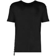 Lyhythihainen t-paita Les Hommes  LKT144 740U | Relaxed Fit Lyocell T-...