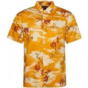 Pitkähihainen paitapusero Superdry  Vintage hawaiian s/s shirt  EU M