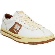 Tennarit Pro 01 Ject  P5lm Cuir Homme Blanc Cognac  40