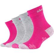 Sukat Skechers  4PPK Wm Mesh Ventilation Glow Socks  39 / 42