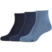 Urheilusukat Skechers  3PPK Wm Casual Quarter Socks  35 / 38