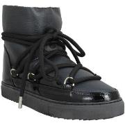 Saappaat Inuikii  Gloss Cuir Femme Noir  36