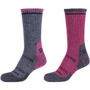 Urheilusukat Skechers  2PPK Women Trail Wool Socks  35 / 38