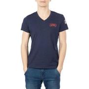 T-paidat & Poolot Nasa  BASIC FLAG V NECK  EU XXL