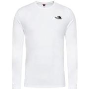 T-paidat & Poolot The North Face  M LS SIMPLE DOME TEE  EU XL